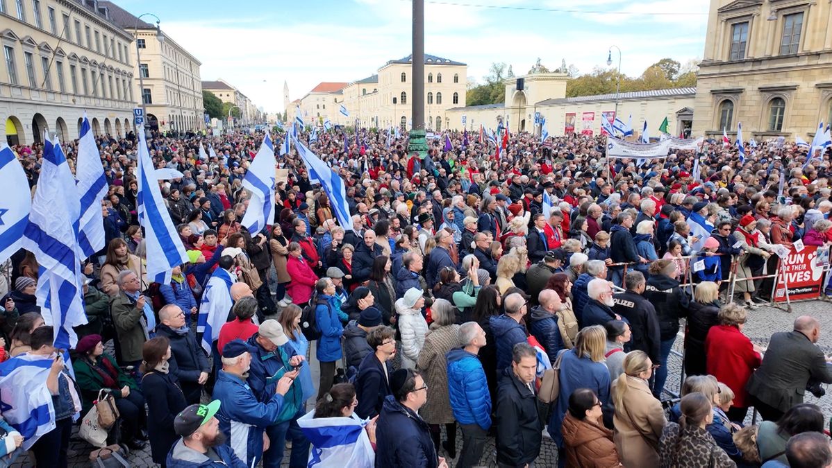 Gedenkkundgebung Odeonsplatz München – Oktober 2024